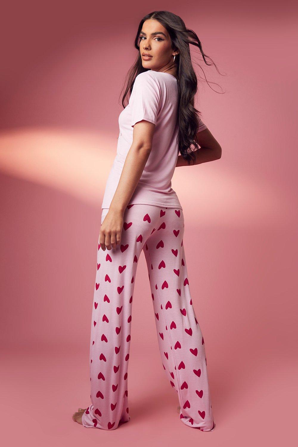 Heart discount pj bottoms